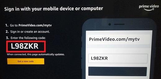 LG TV Prime Video: How to Register Your Device - wide 4